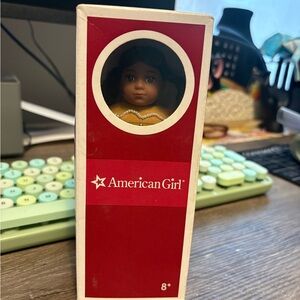 American Girl mini Doll Kaya in Red and White Box with mini book